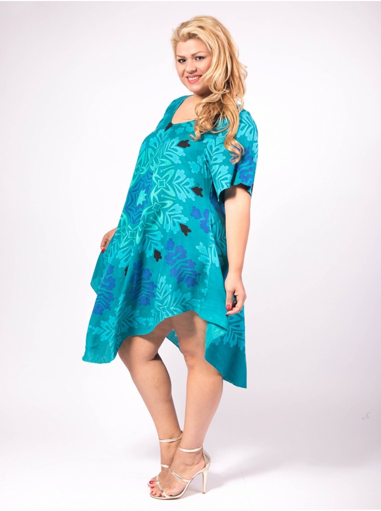 robe-tunique-turquoise